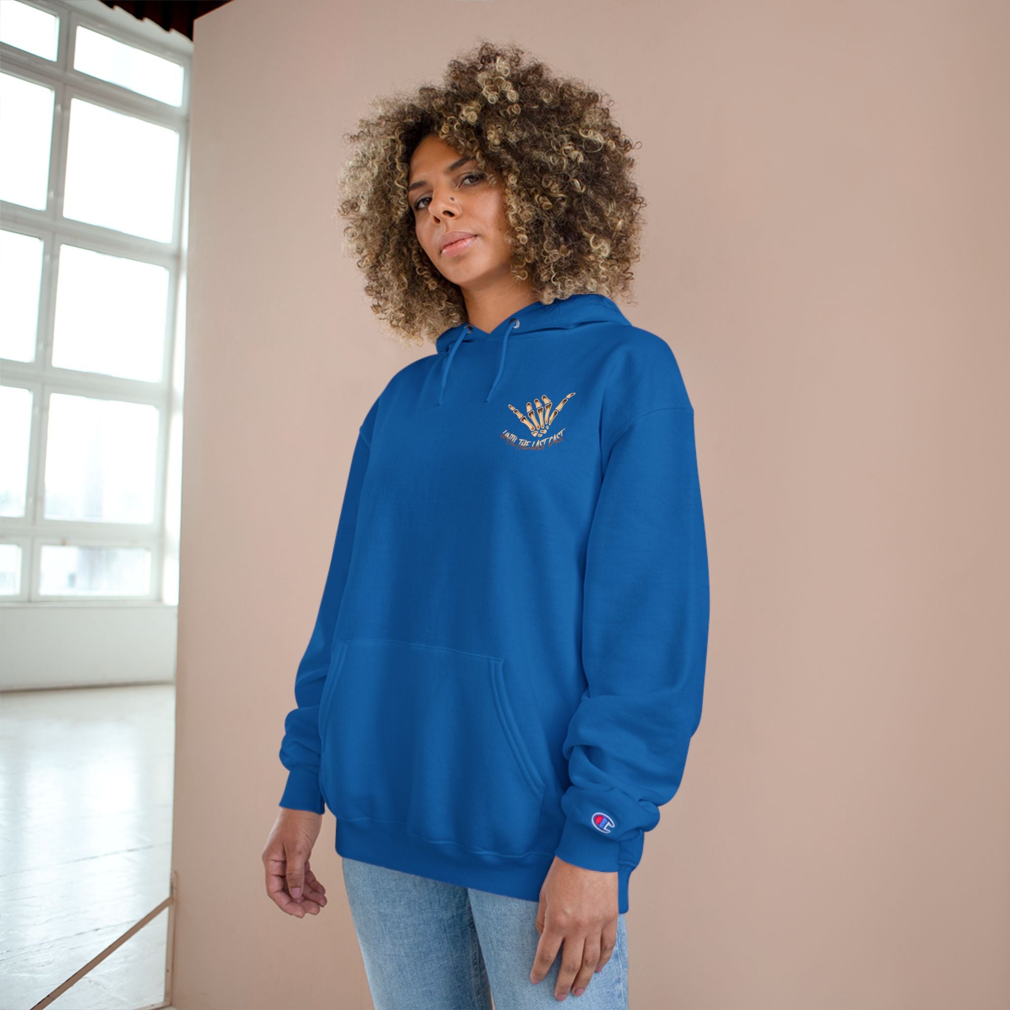 Until The Last Cast - Till Death We Fish - Champion Hoodie