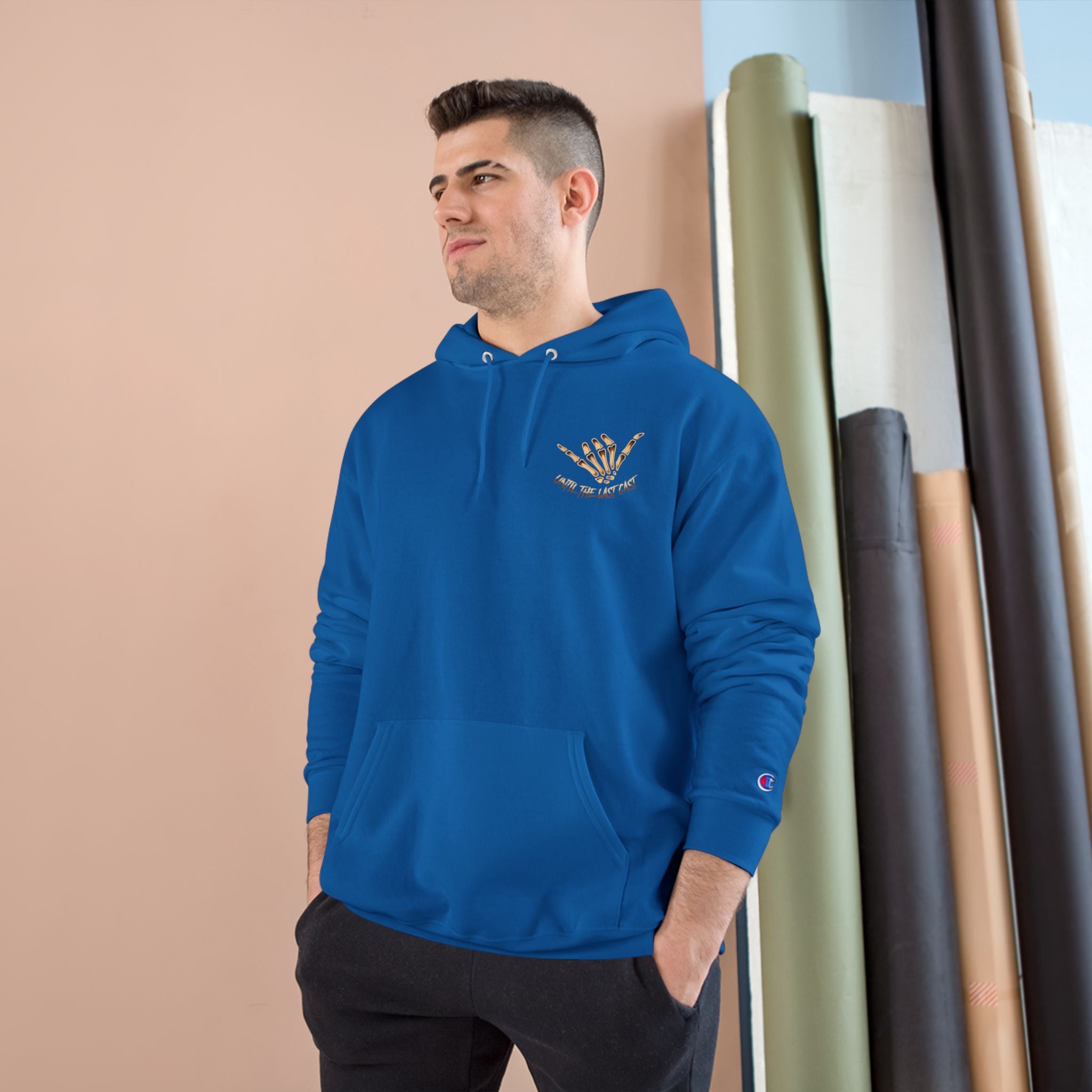 Until The Last Cast - Till Death We Fish - Champion Hoodie
