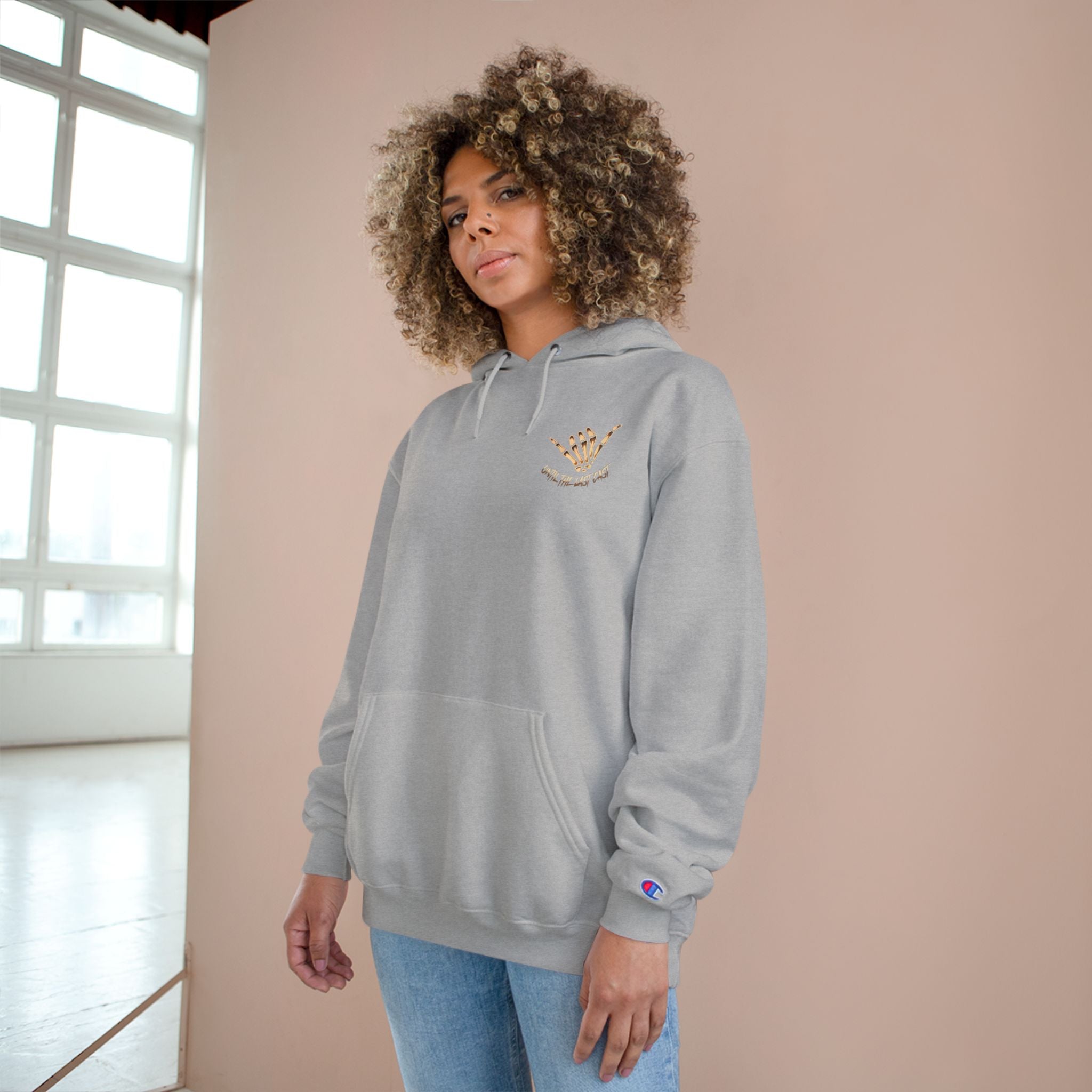 Until The Last Cast - Till Death We Fish - Champion Hoodie