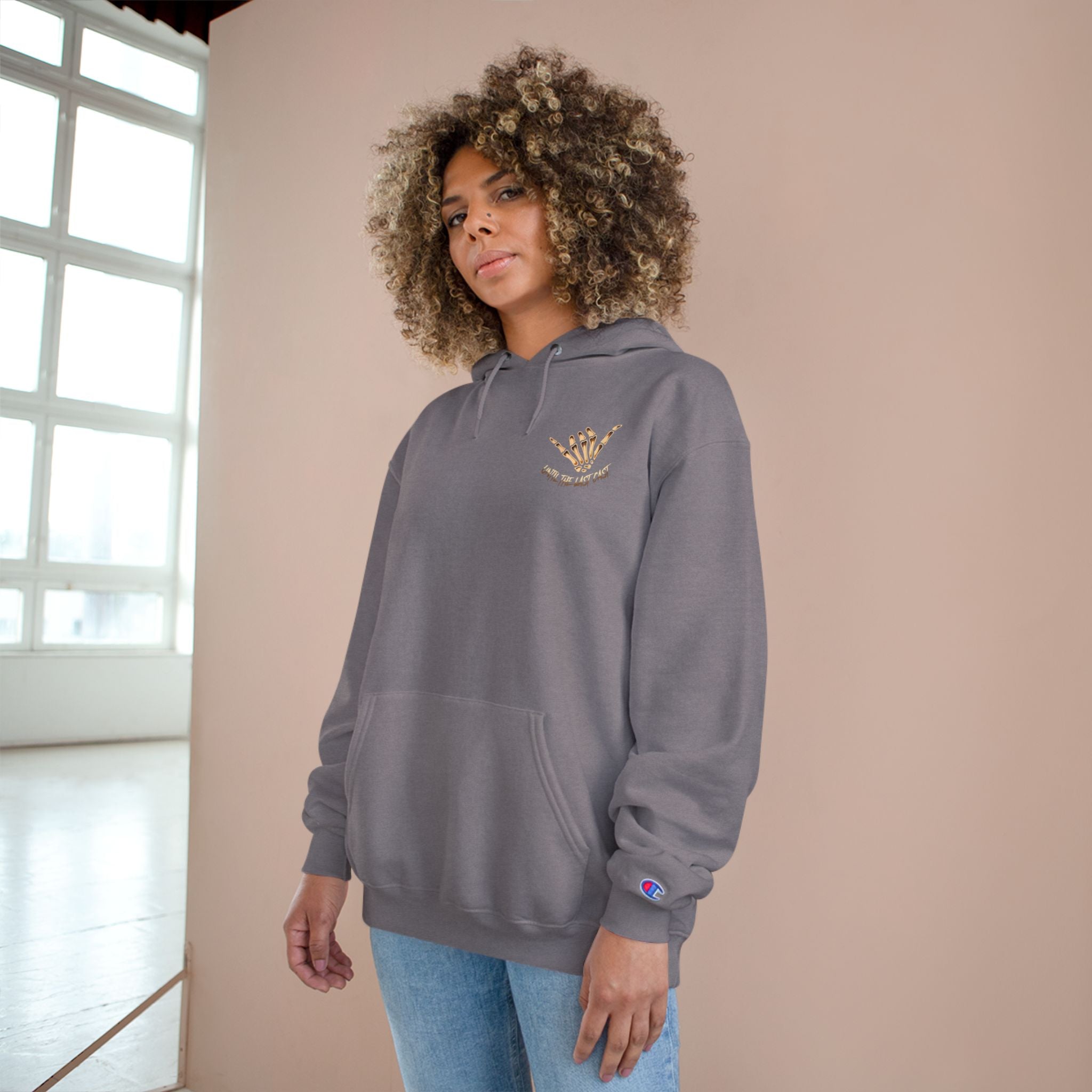 Until The Last Cast - Till Death We Fish - Champion Hoodie