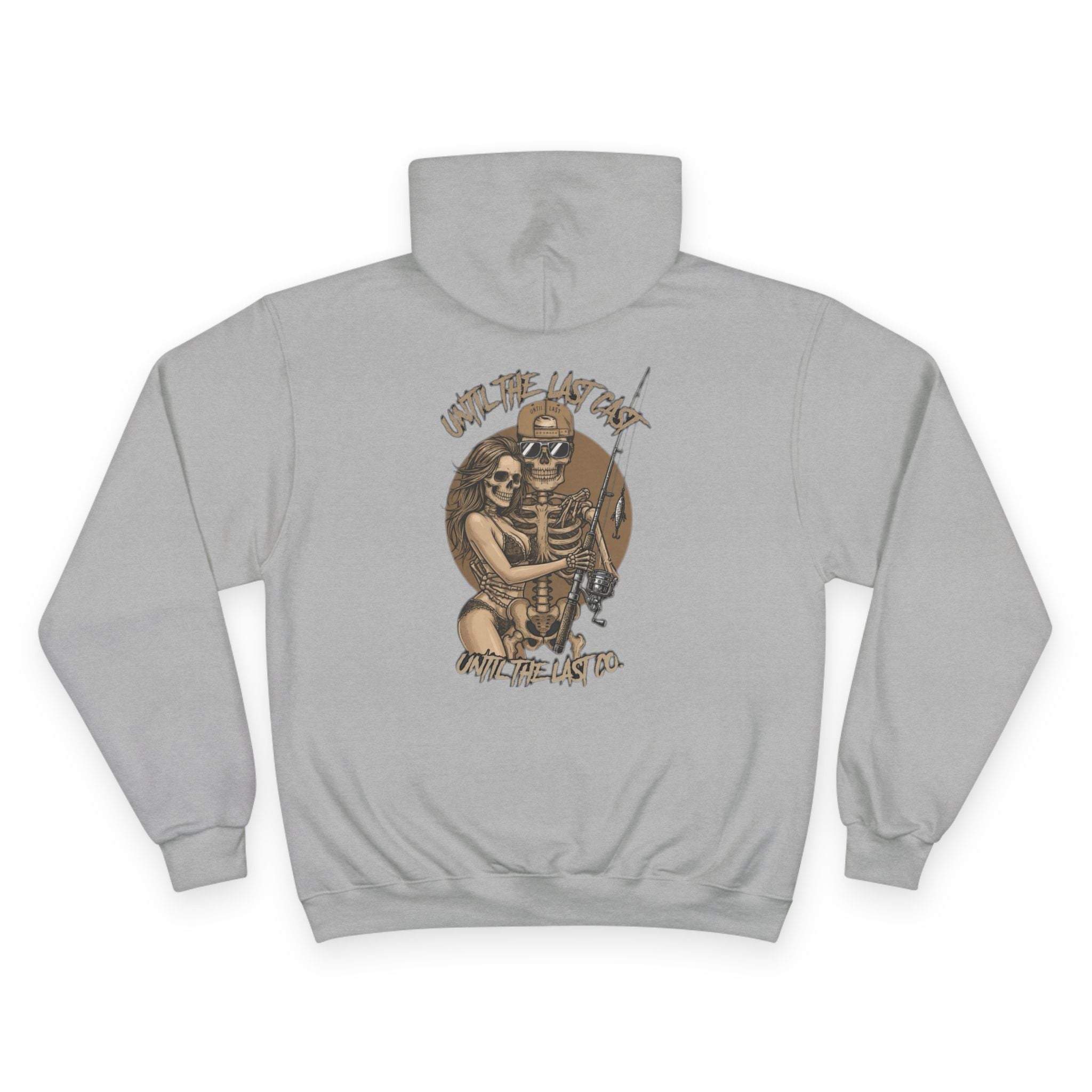Until The Last Cast - Till Death We Fish - Champion Hoodie