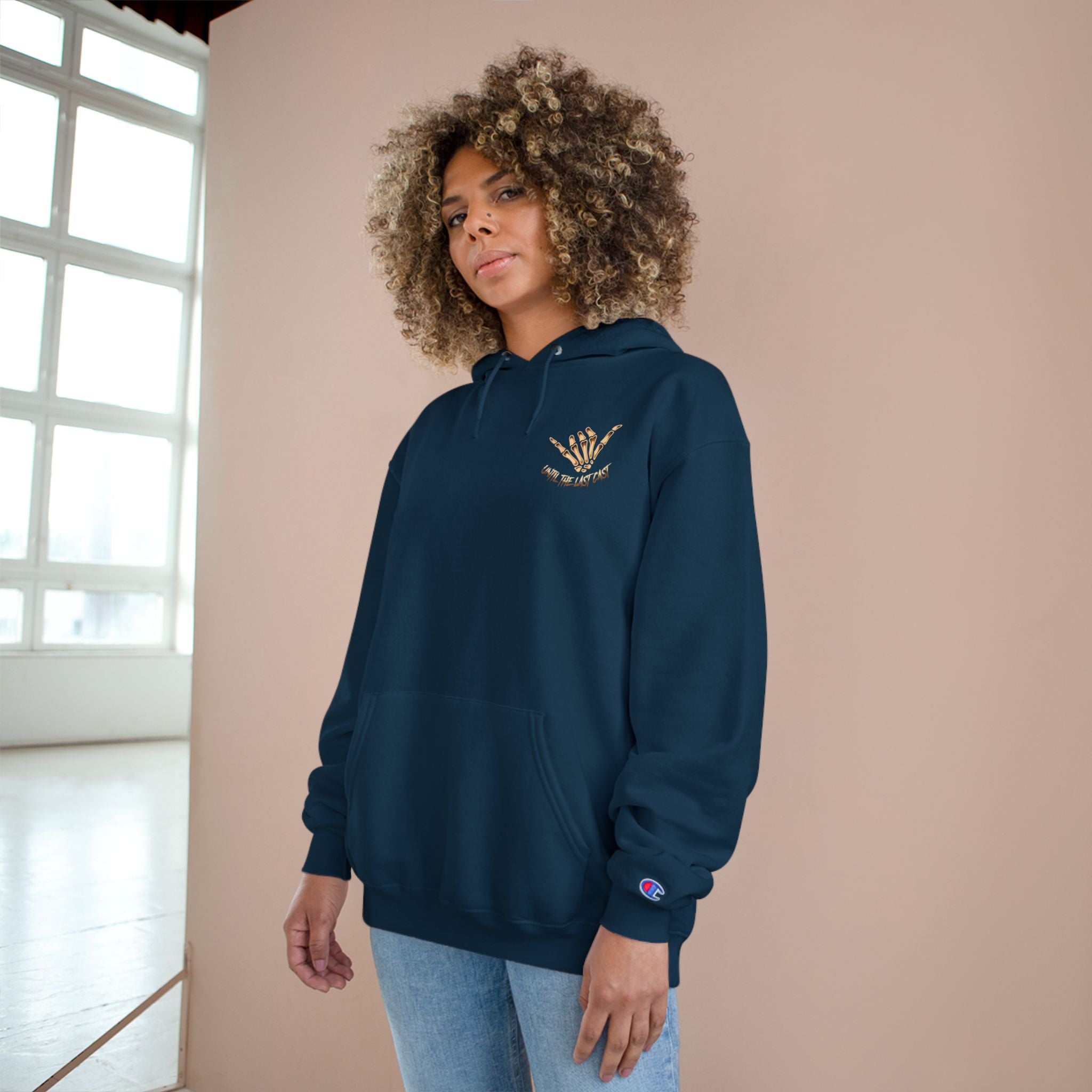 Until The Last Cast - Till Death We Fish - Champion Hoodie