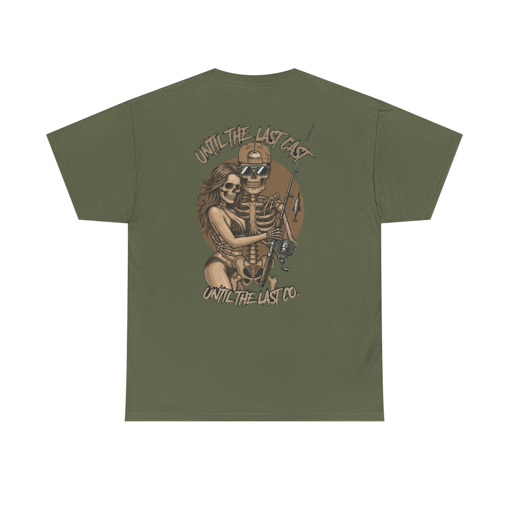 Until The Last Cast - Till Death We Fish Edition - T Shirt