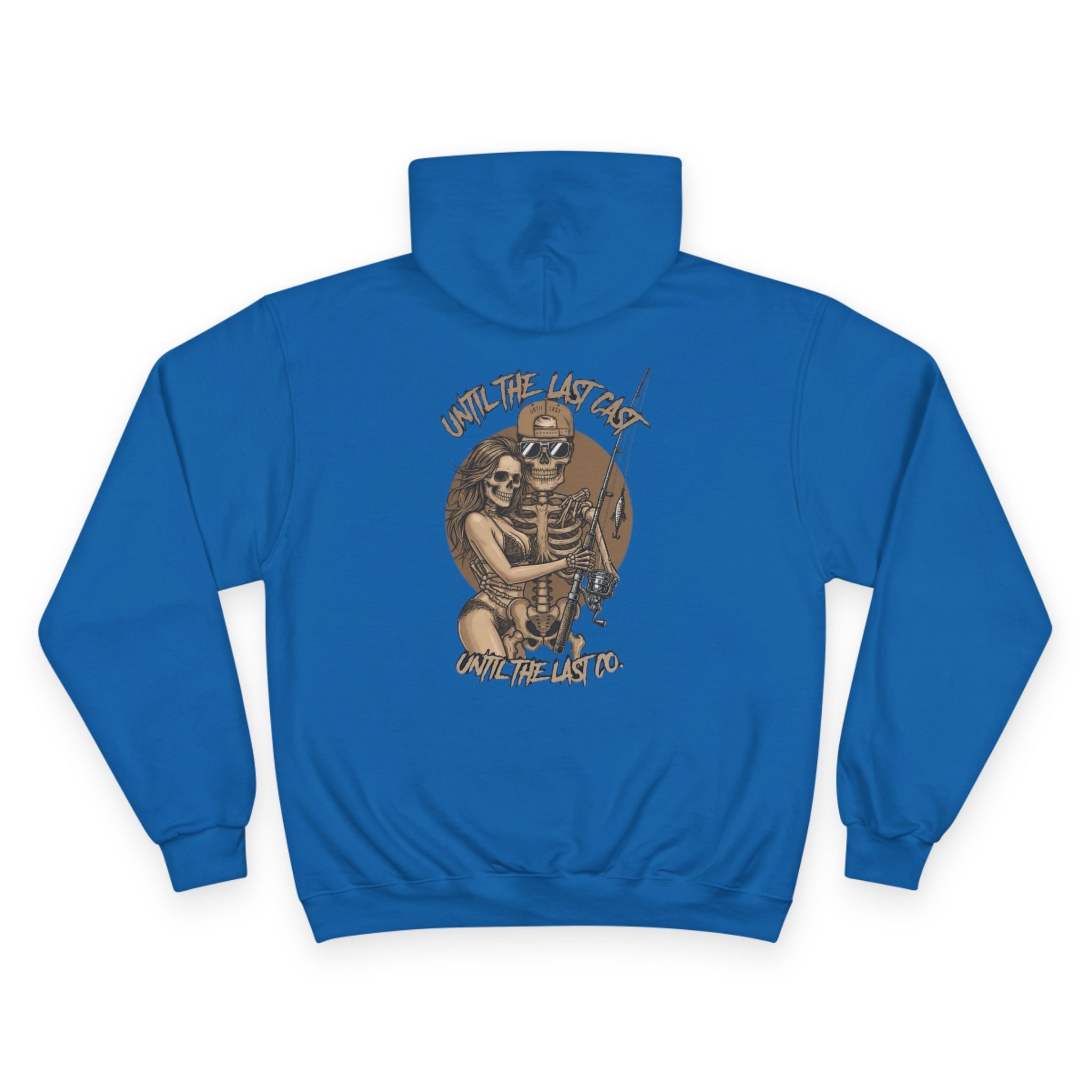Until The Last Cast - Till Death We Fish - Champion Hoodie