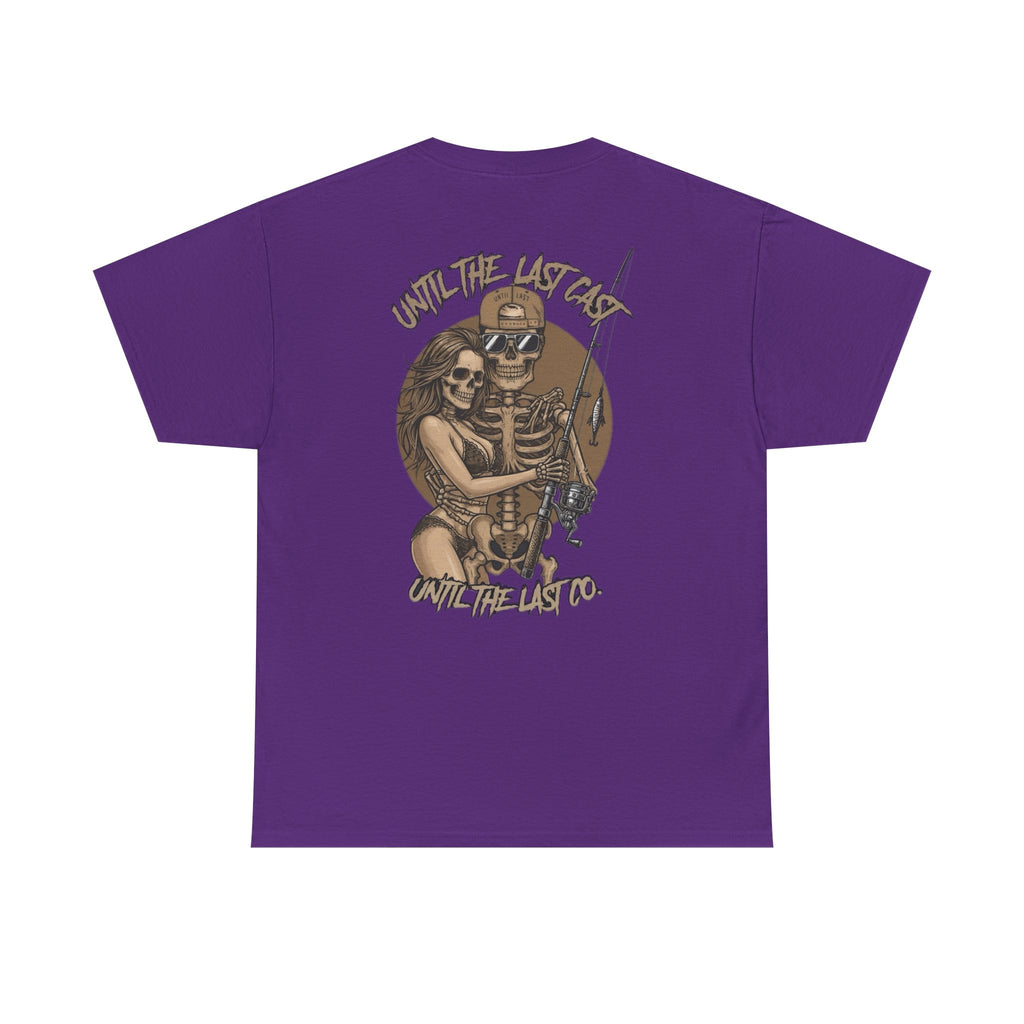 Until The Last Cast - Till Death We Fish Edition - T Shirt