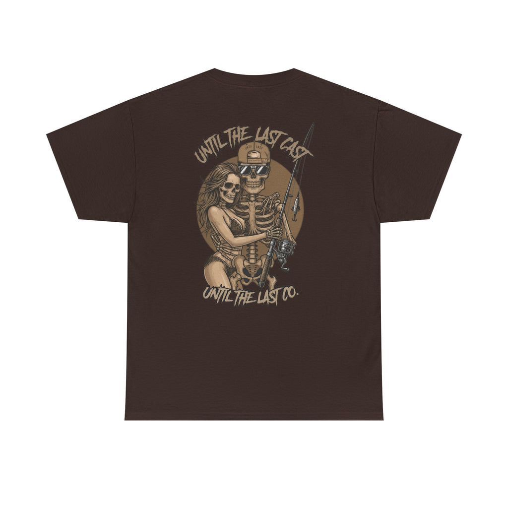 Until The Last Cast - Till Death We Fish Edition - T Shirt