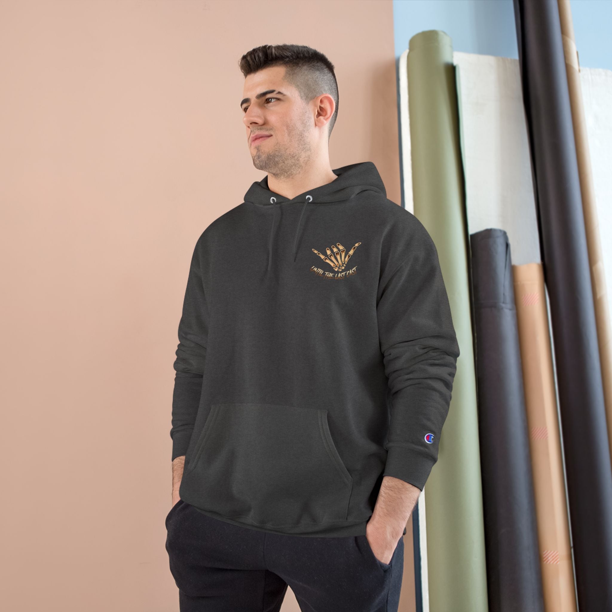 Until The Last Cast - Till Death We Fish - Champion Hoodie